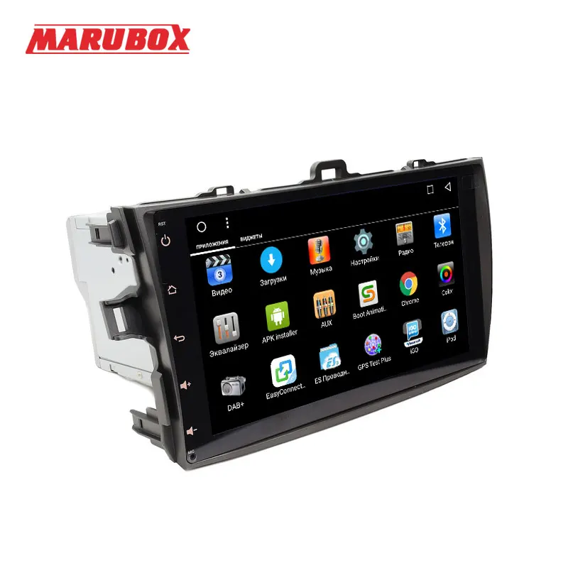 Cheap MARUBOX 9A101T3 Quad Core Android 7.1 Car Multimedia Player for Toyota Corolla 2006-2011 Quad Core Allwinner T3 9"IPS 1024*600 3