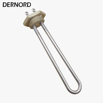 激安 U タイプ DC 12 ボルト 200 ワット加熱素子浸漬温水器エレメント 1 と 1/4 インチ BSP スレッド風力タービンとソーラーセットアップ