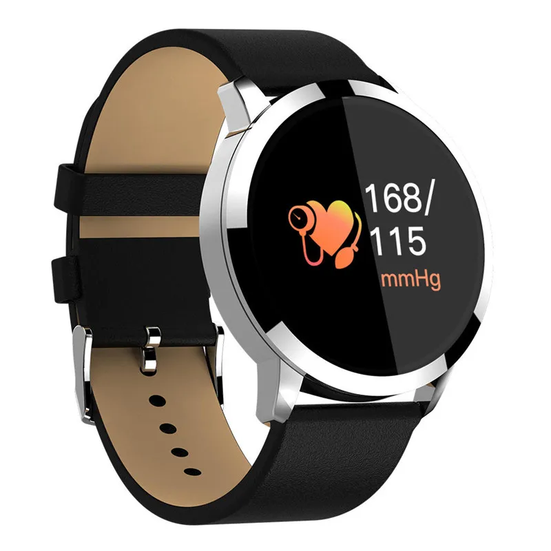 

0.95 inch OLED Color Screen Blood Pressure Monitor Heart Rate Smart Watch for Android iOS Sport Band Bracelet Home Health Care