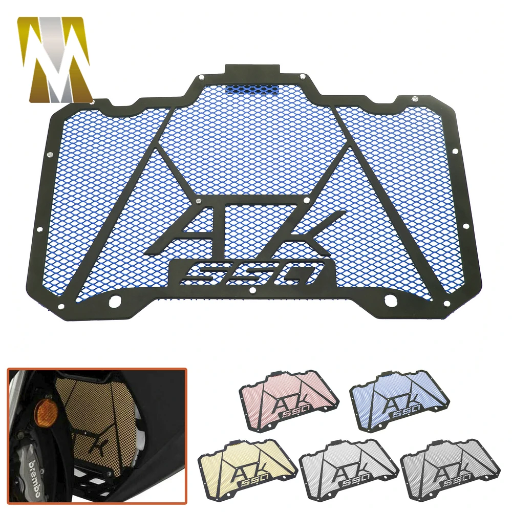 

AK550 2018 2017 Accessories Moto Scooter Parts Radiator Protector Guard Grille Cover AK 550 For KYMCO New Motorcycle Accessory