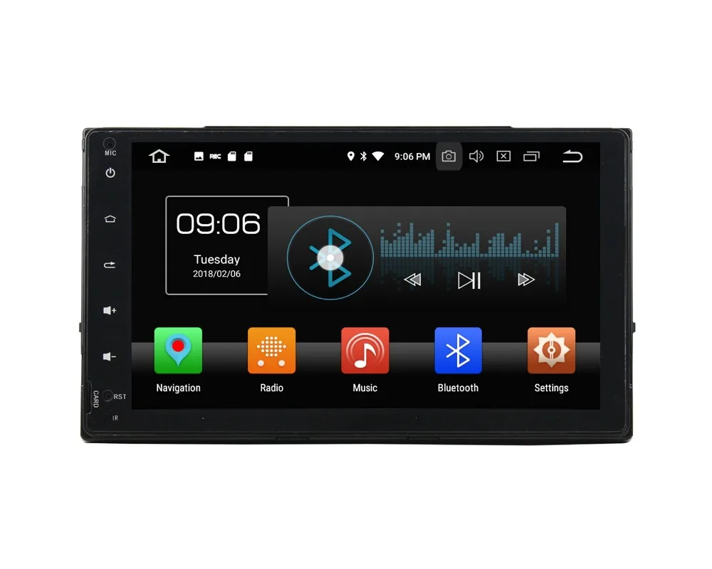Discount 9" Android 8.0 Car Audio DVD Radio GPS Navigation for Toyota Corolla 2016 2017 4GB RAM Bluetooth WIFI USB Mirror-link 32GB ROM 1
