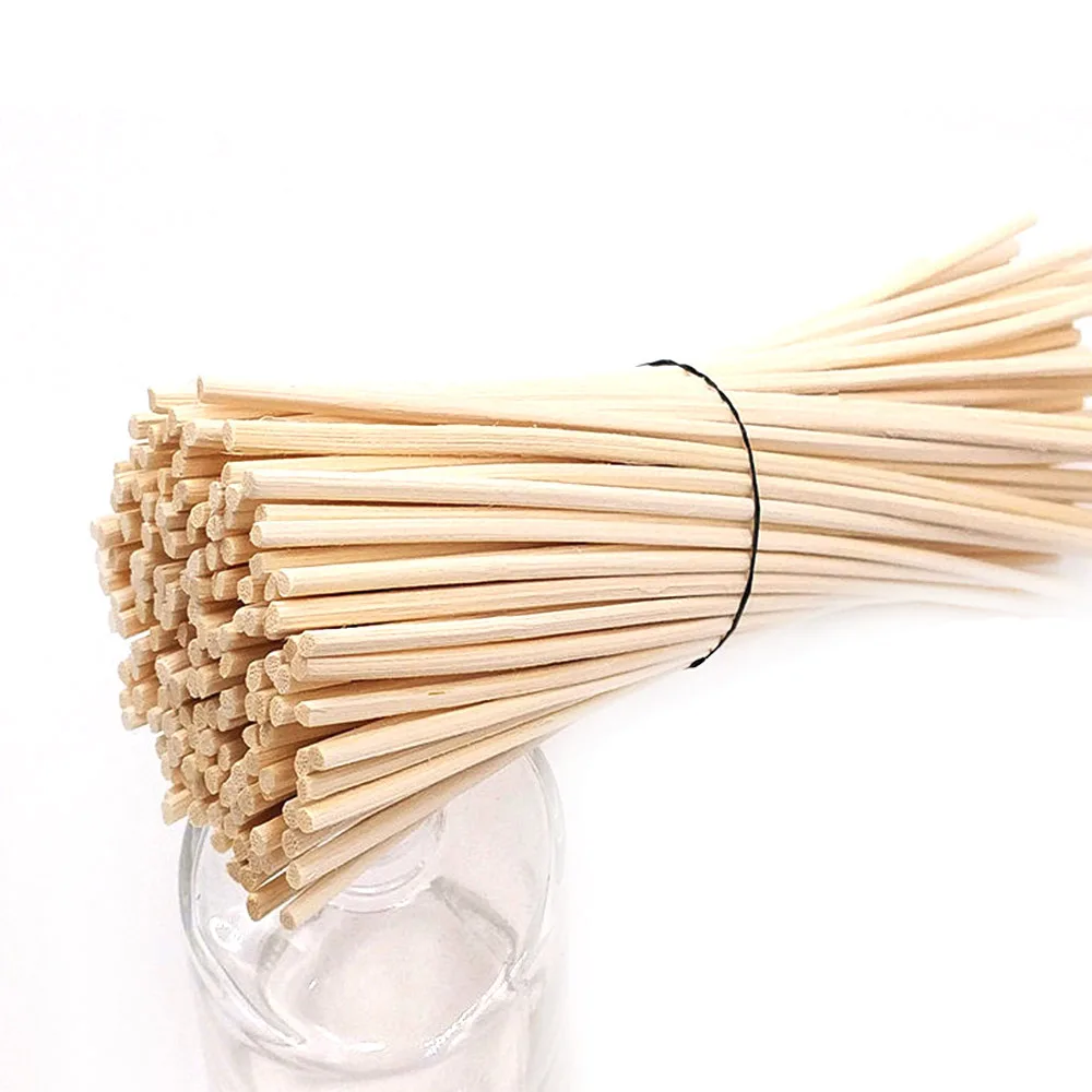 

100pcs Premium Rattan Reed Diffuser Replacement Refill Rattan Sticks Aromatic Sticks For Fragrance For Home Wedding Decor
