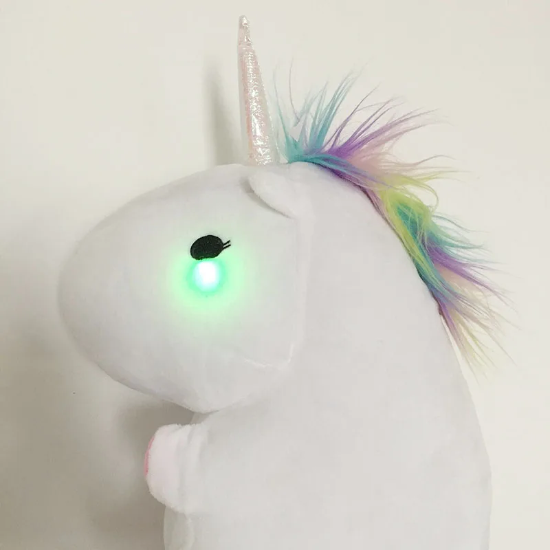 Unicorn Glowing Soft Toy And Slippers 40 QQ20171007111601
