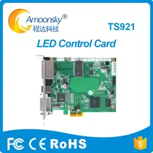 Linsn TS921 TS901D отправка карты полный цвет Syncronous контрольная карта rgb 1280*1024/2048*640 пикселей Видео led Отправитель привод доска