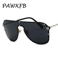 PAWXFB Fashion Luxury Oversized Sunglasses Women Brand Designer Driving Mirror Men Sunglasses Windproof Goggle Oculos de sol PAWXFB Fashion Luxury Oversized Sunglasses Women Brand Designer Driving Mirror Men Sunglasses Windproof Goggle Oculos de sol