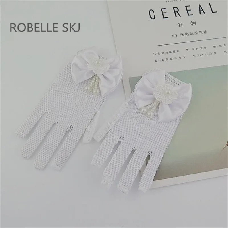 CHILDS GLOVES IVORY ACCESSORIES