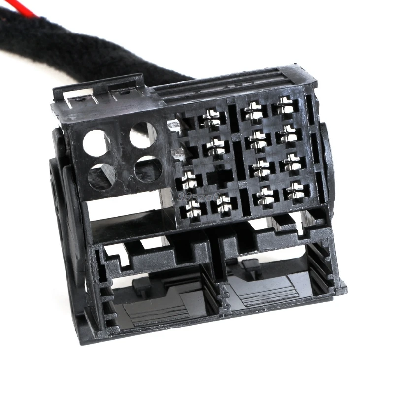 ISO к квадратоку Canbus кабель адаптера для RCD330 RCD510 RCD310 RNS510 Конверсионный Polo Jetta Golf Tiguan