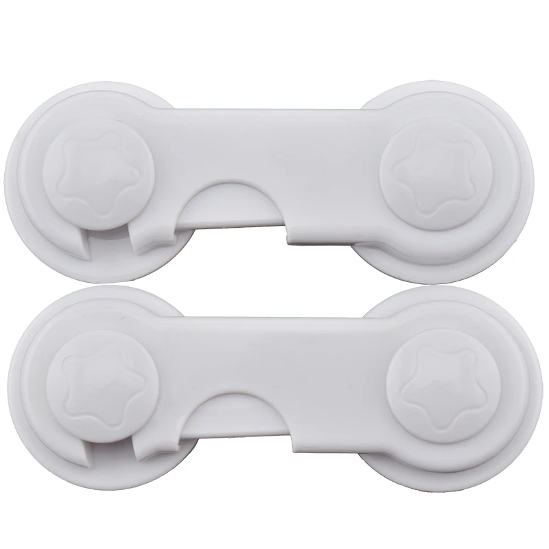 6 Pcs Plastic Baby Safety Drawer Lock For Children KidsFree Shipping