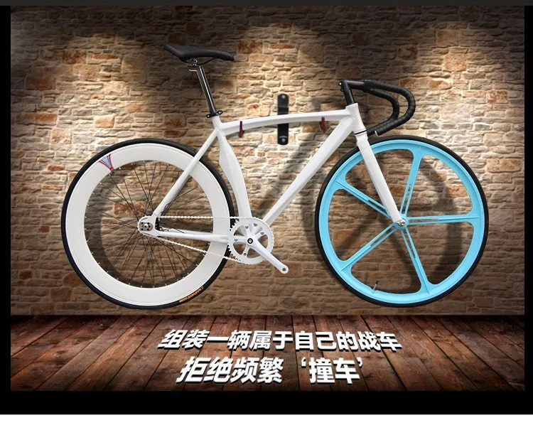 x-передний бренд Scimitar muscle fixie велосипед с фиксированной передачей 52 см DIY пять режущих колес скоростной Дорожный Велосипед fixie bicicleta