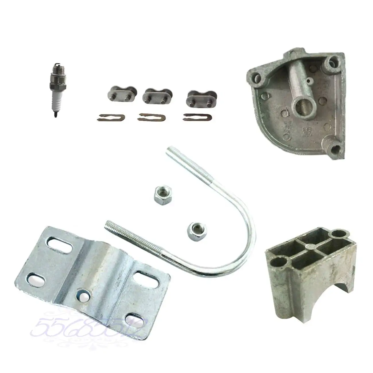 3 Hole Cover&uboil& Engine Block Fit 49cc 66cc 80cc Motorized Bicycle