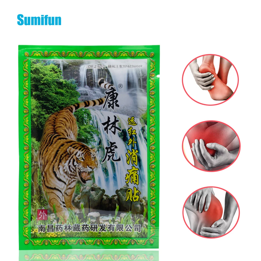 

24pcs Tiger Balm Pain Patch Neck Back Body Pain Relaxation Joint Killer Body Medical Plaster Chinese Herbal Stickers D1422