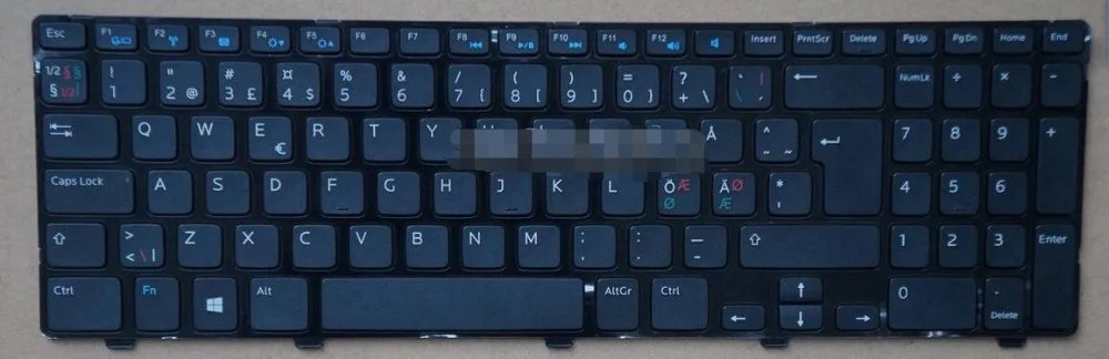 Новая клавиатура для ноутбука Dell Inspiron 15 3521 3531 3537 5521 5537 Latitude 3540 Vostro 2521