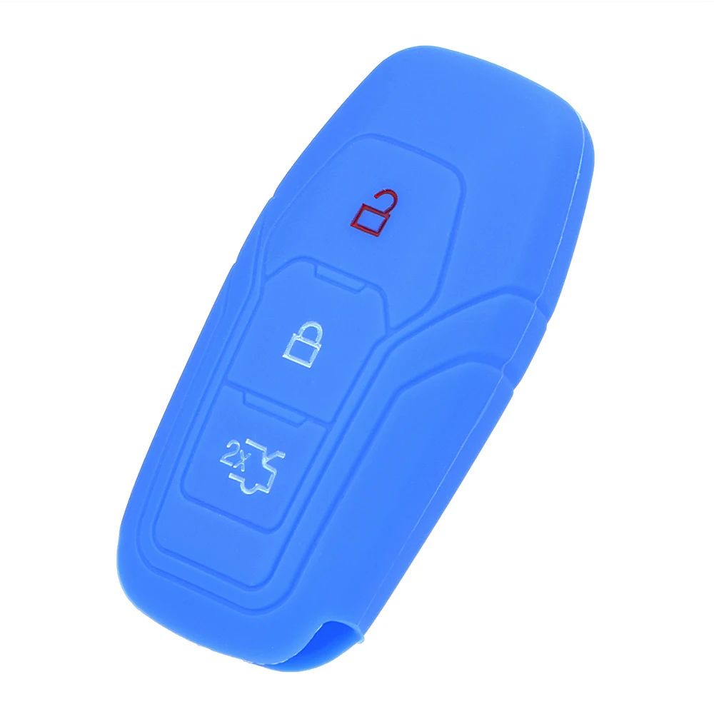 

For FORD Escort Key Cover Case Auto Accessories Silicone Car Remote Key Fob Shell Key Case for Car Interior Accessories