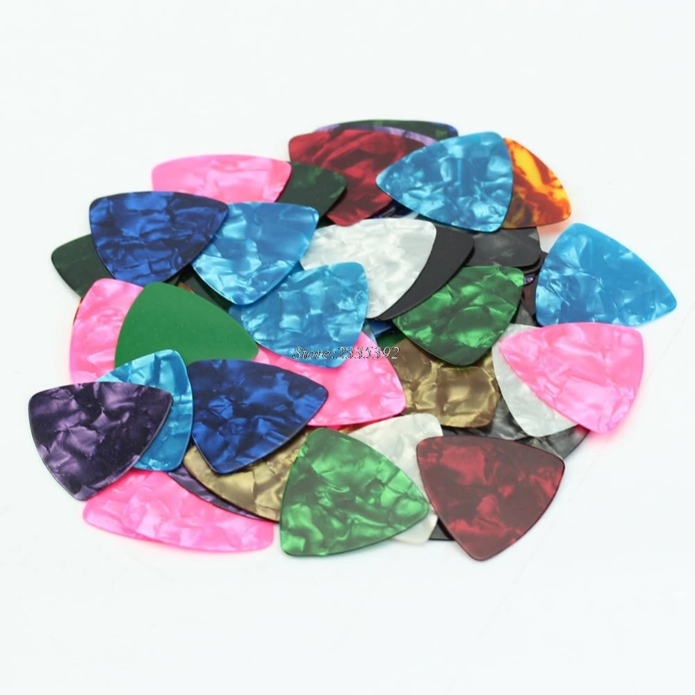 

20 X Acoustic Bulk Celluloid Electric Smooth Guitar Pick Picks Plectrum 0.46mm