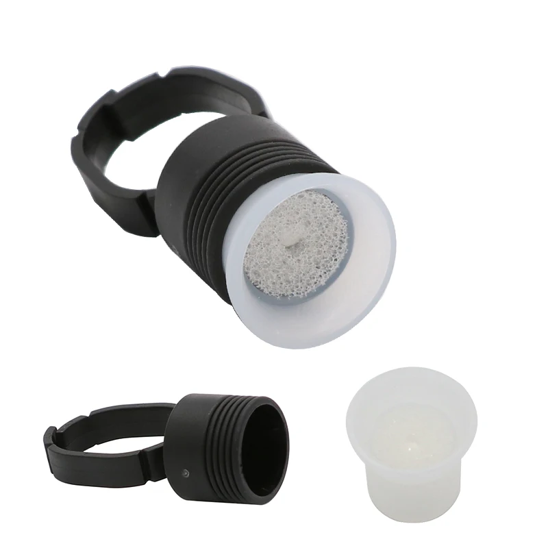 

500pcs Color Container Cup With Sponge 100 Pcs Pigment Color Rings Biotouch Tattoo ink Cups Ink Rings Makeup Tattoo Accessories