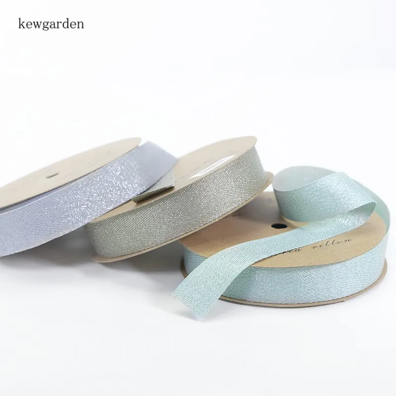 Kewgarden Блестящая атласная лента с зернистой поверхностью 1 дюйм 25 мм стандартная