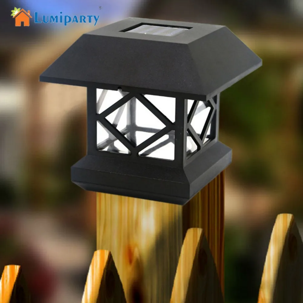 LumiParty LED Солнечный свет садовый открытый пейзаж газон лампа Солнечные настенные