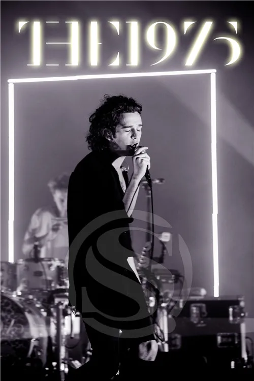 

Canvas Poster Silk Fabric F-220 Custom The 1975 band from Manchester Home Decor Fashion modern For Bedroom