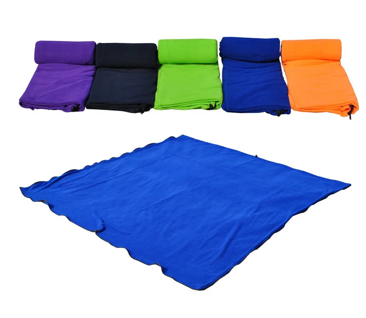 180*80CM Fleece Sleeping Bag Portable Ultralight Polar Travel Sheets For Adults Outdoor Camping Tent Bed Warm Sleeping Bag Liner