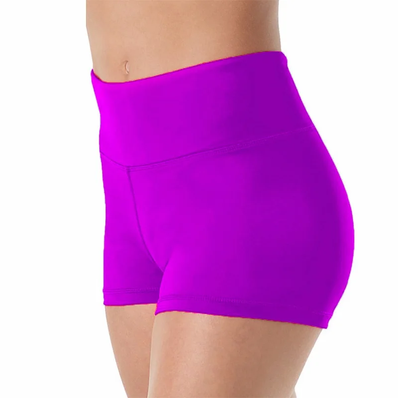 nike shorts OVIGILY Women High Waisted Lycra Spandex Dance Shorts Girls Royal Blue Work Out Gymnastics Dancing Shorts Laddies Fitness Shorts american eagle shorts Shorts