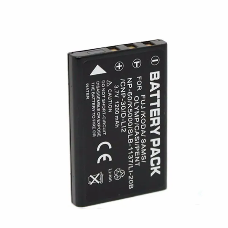 Power batería np-60 np60 para Fuji FinePix Aldi Traveler!