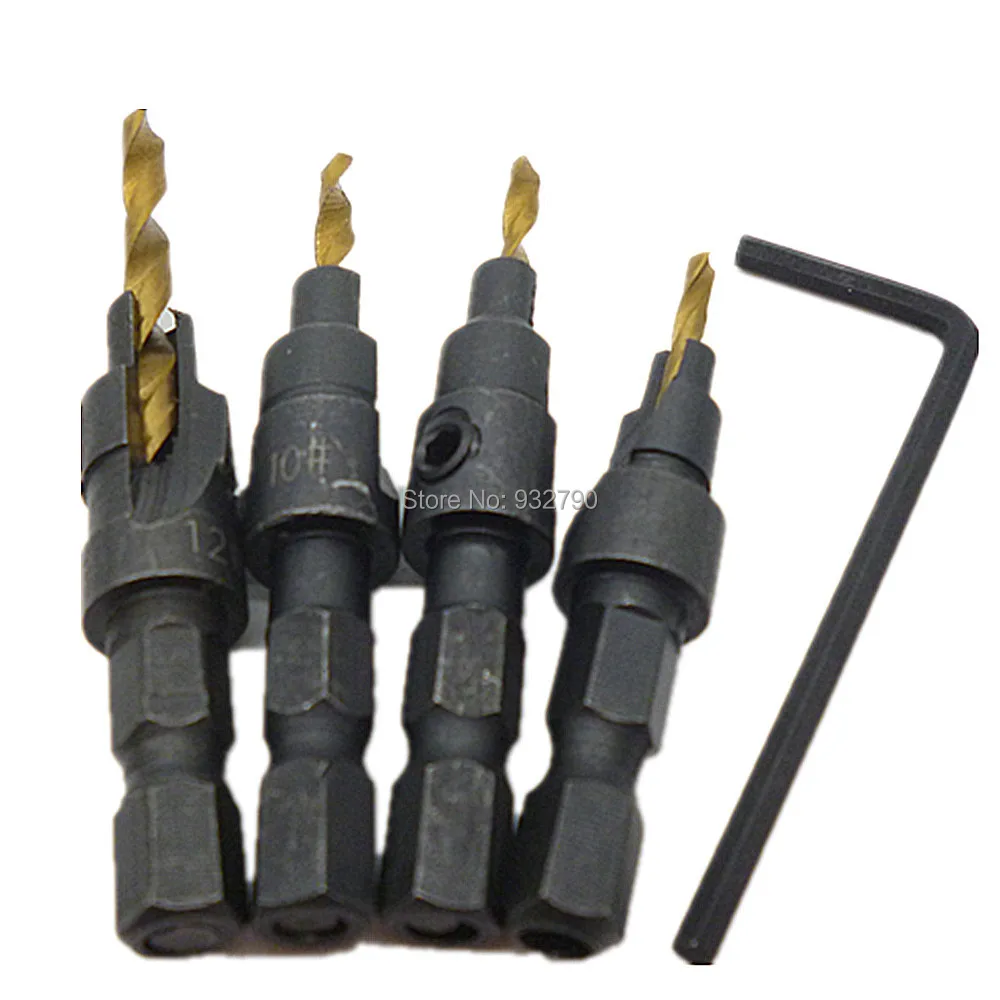 Counter Bit Set, 4-Piece