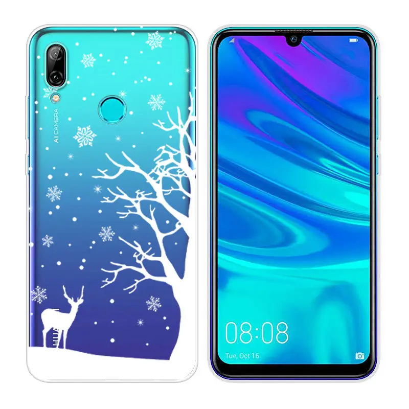 Силиконовые чехлы Arvin для huawei P Smart, мягкий прозрачный ТПУ чехол для телефона P Smart, 6,21 дюймов, чехол с рисунком, сумка - Цвет: 59