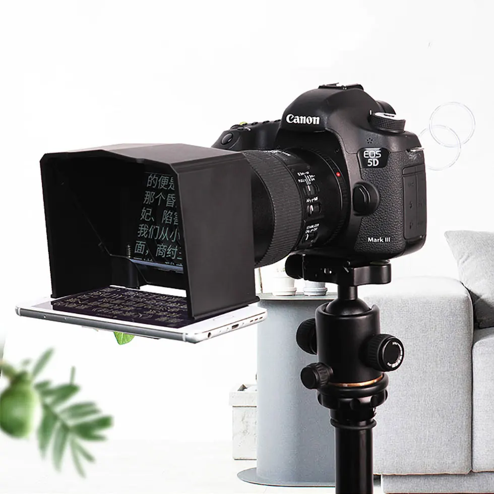 Портативный телесуфлер Bestview T1 для камер Canon Nikon Sony DSLR|Аксессуары фотостудии| |