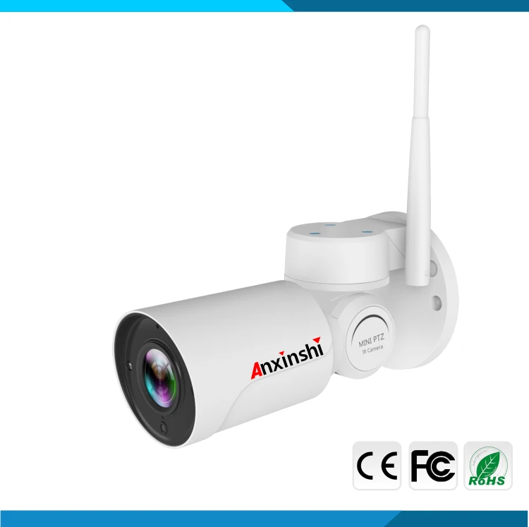 Беспроводная мини камера видеонаблюдения Anxinshi PTZ HD 1080P 960P 2 8 12 мм автофокус 4X Зум