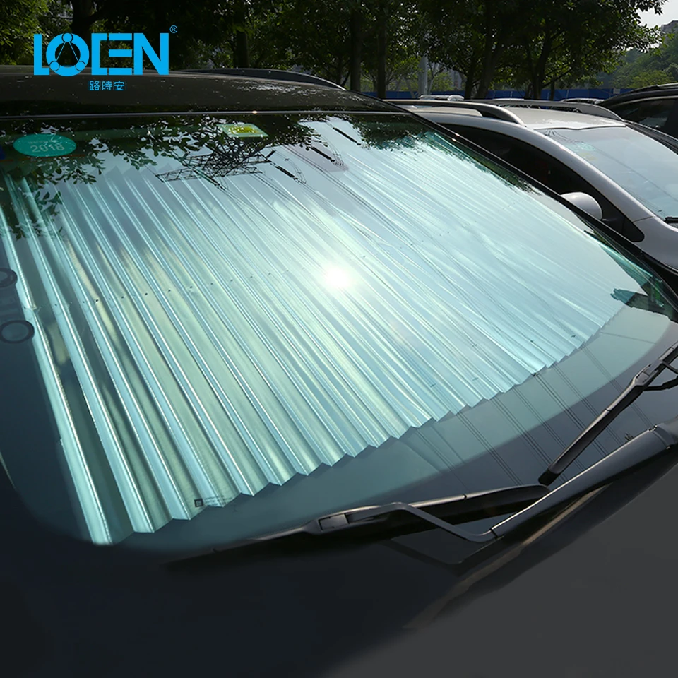 LOEN Новинка 2019 автомобильный солнцезащитный козырек выдвижной на лобовое стекло