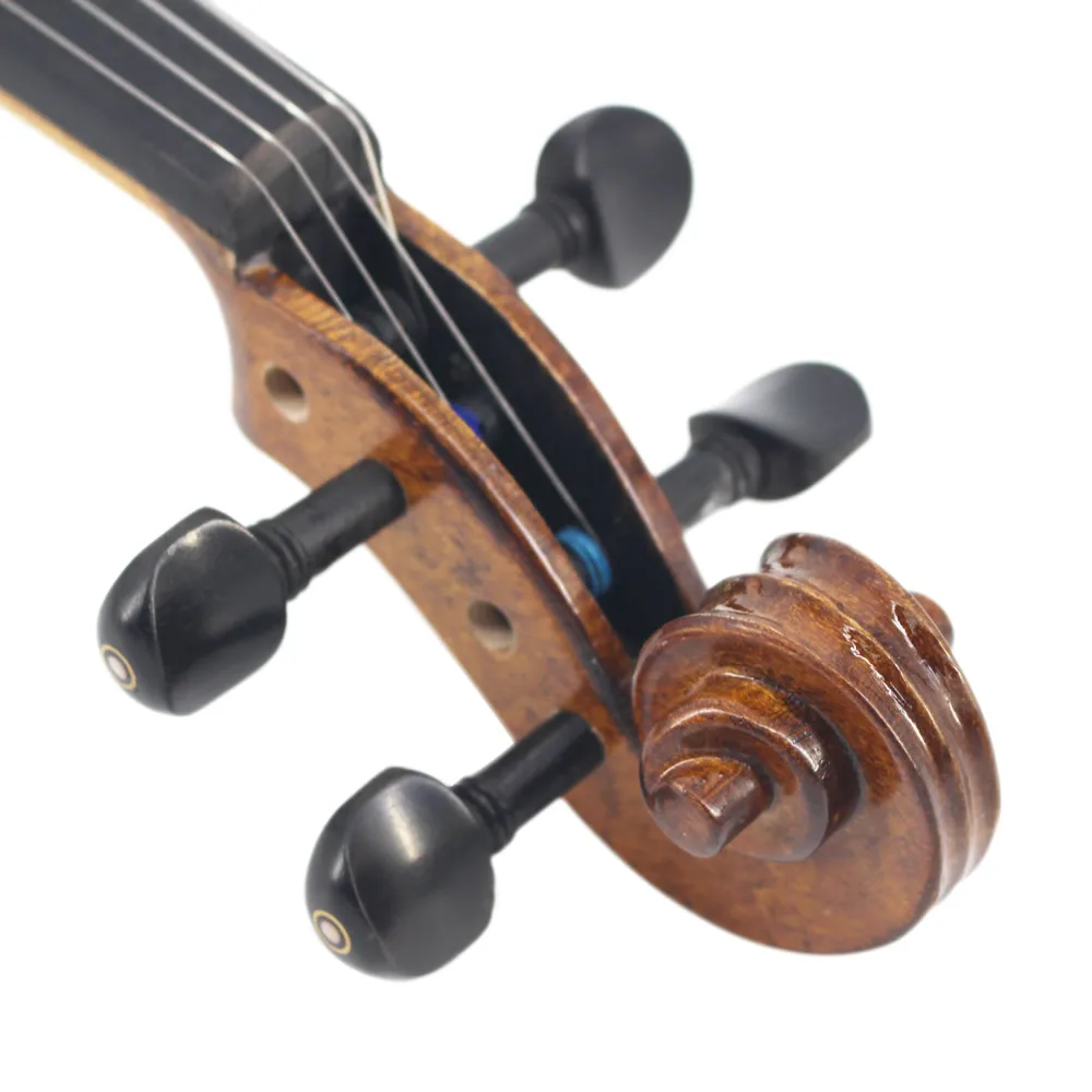 Скрипка с декоративным узором ручной работы, гайки кешью, краска для скрипки