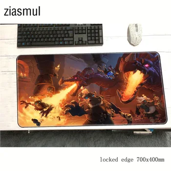 

hearthstones padmouse 700x400x3mm gaming mousepad game High quality mouse pad gamer computer desk HD print mat notbook mousemat