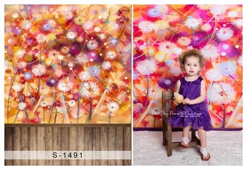 

6x10ft Seamless Vinyl cloth and No wrinkle Washable Oxford Fabric Photography Backdrops Computer Printing Background S-1491