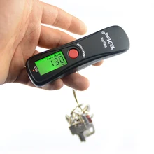 Steelyard 50 кг 110LB крючок рыболовные Весы для багажа Электронные цифровые весы портативная дорожная сумка чемодан подвесной Баланс ЖК-дисплей