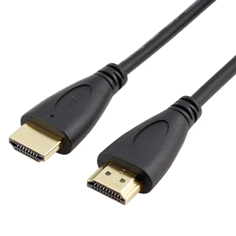 Горячая Распродажа HDMI кабель видео позолоченный HDMI сплиттер 1080P 3D кабели для HD tv 0,5 м 1 м 1,5 м 1,8 м 2 м 3 м 5 м Прямая поставка - Цвет: Черный