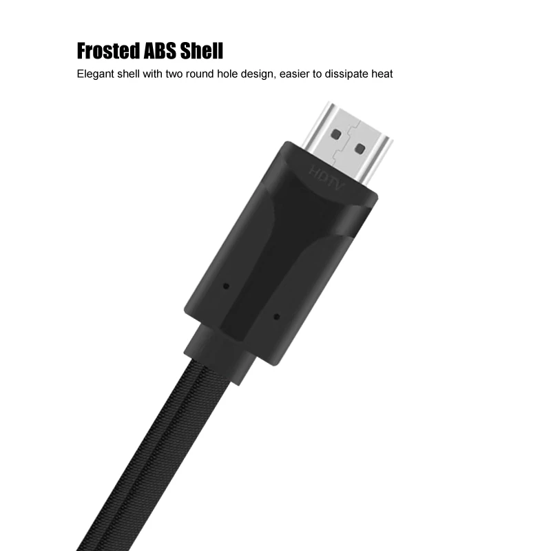 Плоский USB HDMI конвертер в нейлоновой оплетке для кабеля Lightning HDTV цифровой av