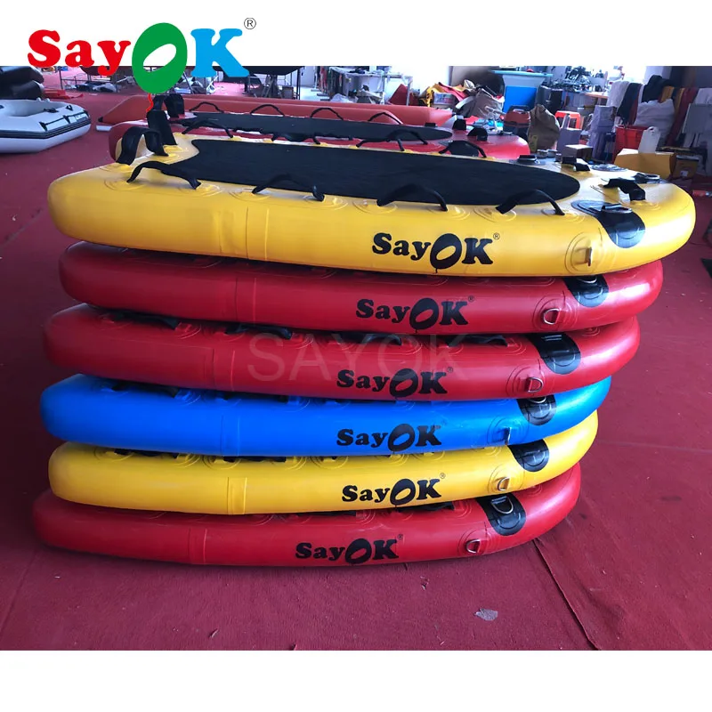 1,75 м надувная спасательная салазка спасательная лодка для серфинга надувная спасательная доска надувной матрас с ручной воздушный насос для спасания воды