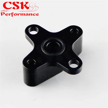 

90 Degree Fuel Regulator FPR Rail Relocator Fits For Honda B16 B16A B18 H22 Engine Black
