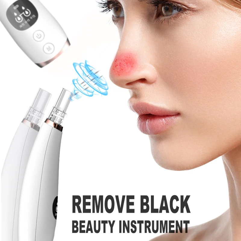 

2019 Electric Pore Cleaner Blackhead Vacuum Removal Inhaler Spot Acne Black Head Face Care Cleaning Remover Face Rejuvenation