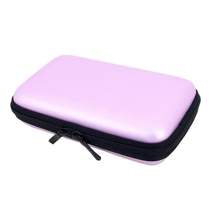 Розовый Жесткий чехол для переноски для игр, чехол-сумка для консоли nintendo 3DS