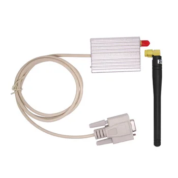 

2pcs SV654 High Sensitivity Reliable Wireless Transceiver Module 500mW 27dBm 433/470/868/915 MHz RS232-DB9