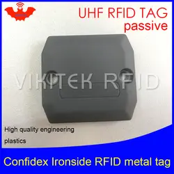 UHF RFID Анти-металлический тег confidex ironside 915 МГц 868 МГц Impinj Monza4QT EPCC1G2 6C прочный АБС смарт-карта пассивные RFID метки