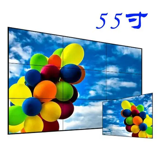 3x3 шт. 3,5 мм ободок pliced 46 дюймов 55 дюймов 4 К панели DID светодио дный ЖК-дисплей ТВ studio видеостена