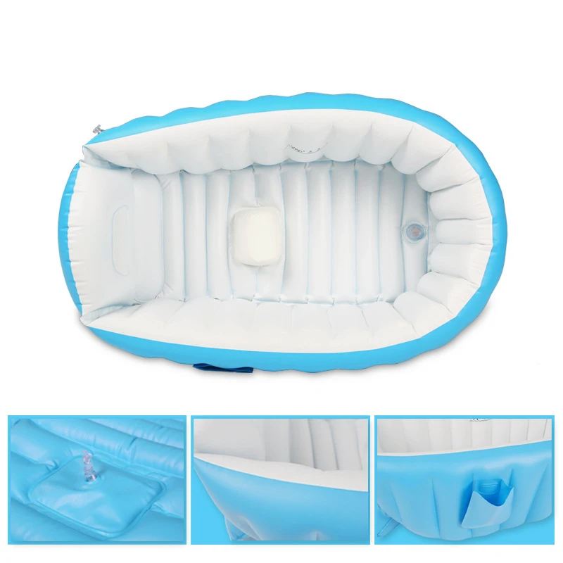 Baby Bathtub Inflatable Bathing Tub Collapsible Air Swimming Pool Portable Thick Shower Basin Soft Cushion With Inflator Pump Baby Bathtub Inflatable Bathing Tub Collapsible Air Swimming Pool Portable Thick Shower Basin Soft Cushion With Inflator Pump