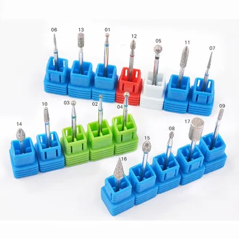 

1PC Nail Drill Bit Burr Electric File Nail Cutter Manicure Drill Bits Nail Tools Drill Accessory