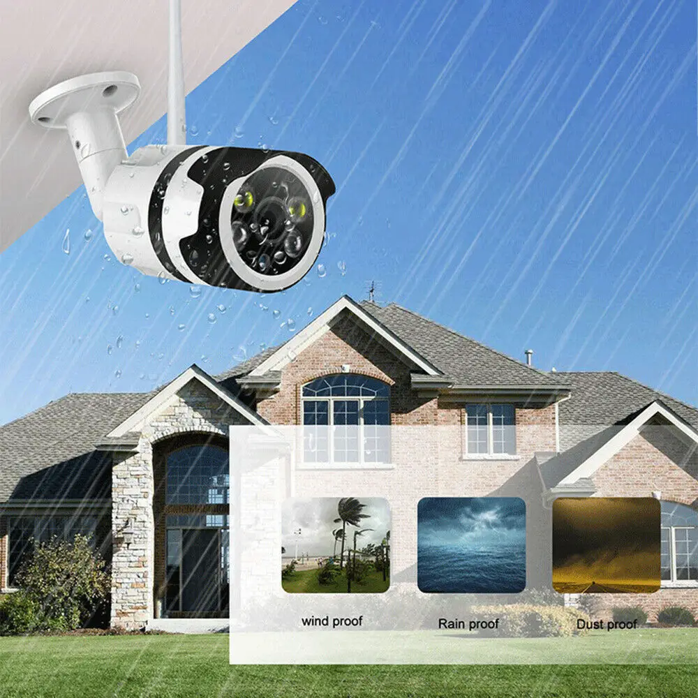 Беспроводная IP камера Wi Fi 1080P видеонаблюдение наружное наблюдение