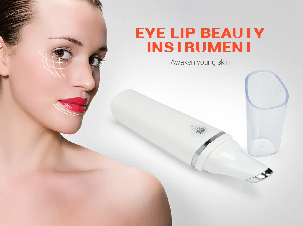 Constant Temperature Heating High Frequency Vibration Eye Lip Beauty Instrument