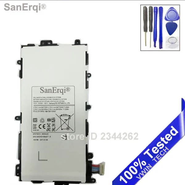

SP3770E1H 3.75v 4600mAh For Samsung Galaxy Note 8.0 8 GT N5100 N5110 N5120 SP3770E1H 3.75v 4600mAh Li-ion Battery Bateria