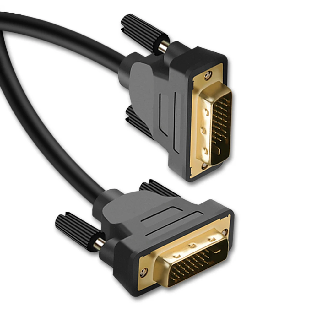 DVI Cable DVI 24+1 Male Male 1m/1.5m/2m/3m/5m DVI To DVI Cable Adapter