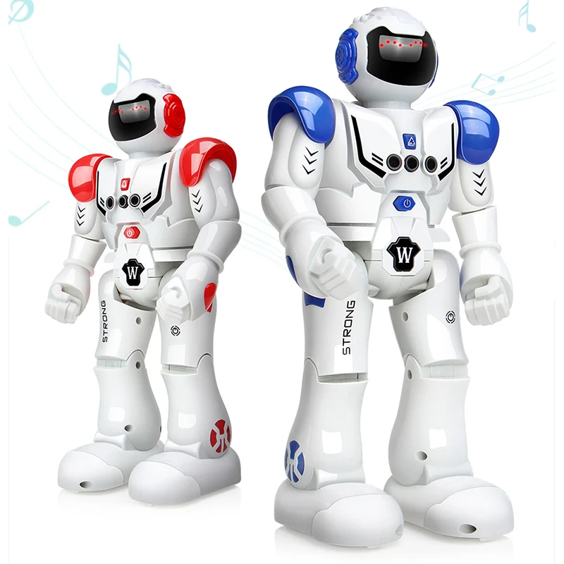 Remote Control Robot RC Robot Sing Dance Toy Gesture Sensor Action Walk Rechargeable Smart Robot for Kid Children Birthday Gift